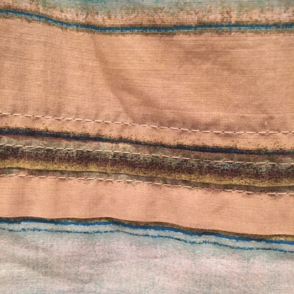 LOFT Striped Skirt, Sz 4P - Picture 3 of 8